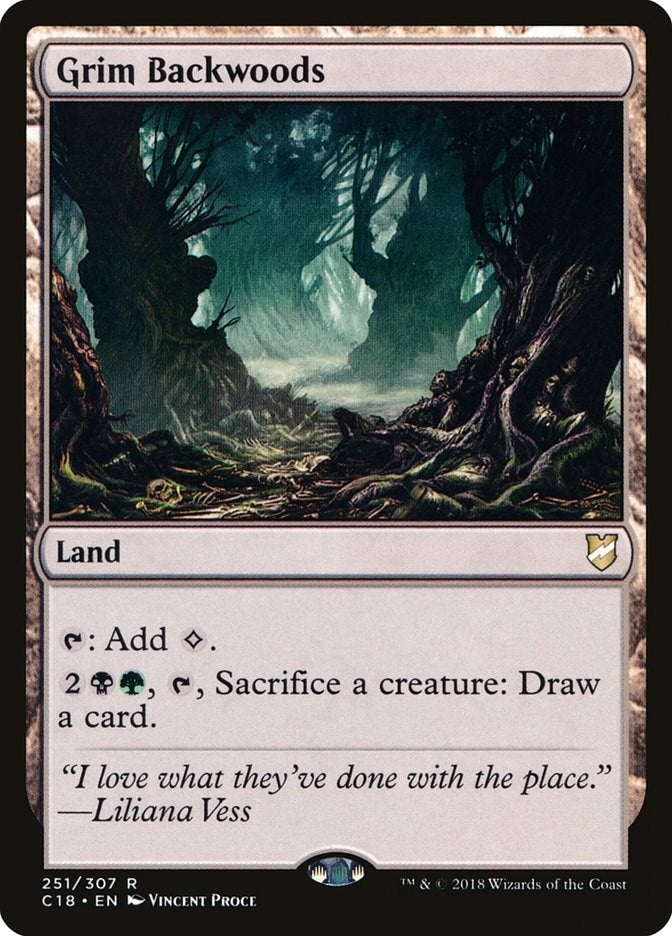 Image for Grim Backwoods (251) - Magic: The Gathering