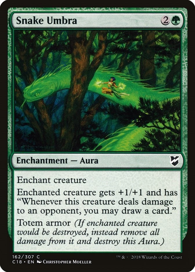 Image for Snake Umbra (162) - Magic: The Gathering