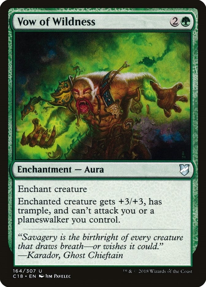 Image for Vow of Wildness (164) - Magic: The Gathering