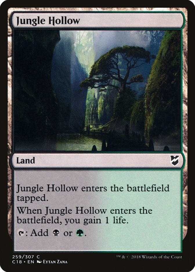 Image for Jungle Hollow (259) - Magic: The Gathering