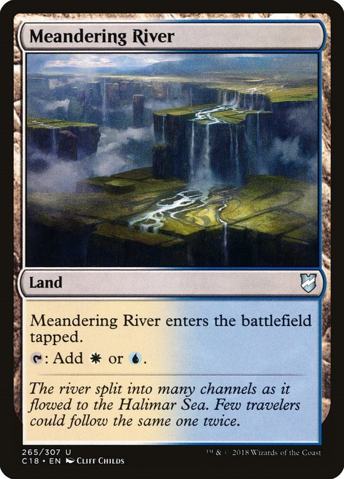 Image for Meandering River (265) - Magic: The Gathering