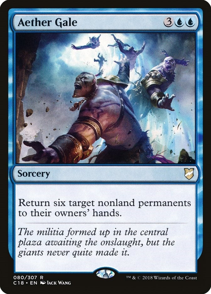 Image for Aether Gale (80) (C18) - Magic: The Gathering