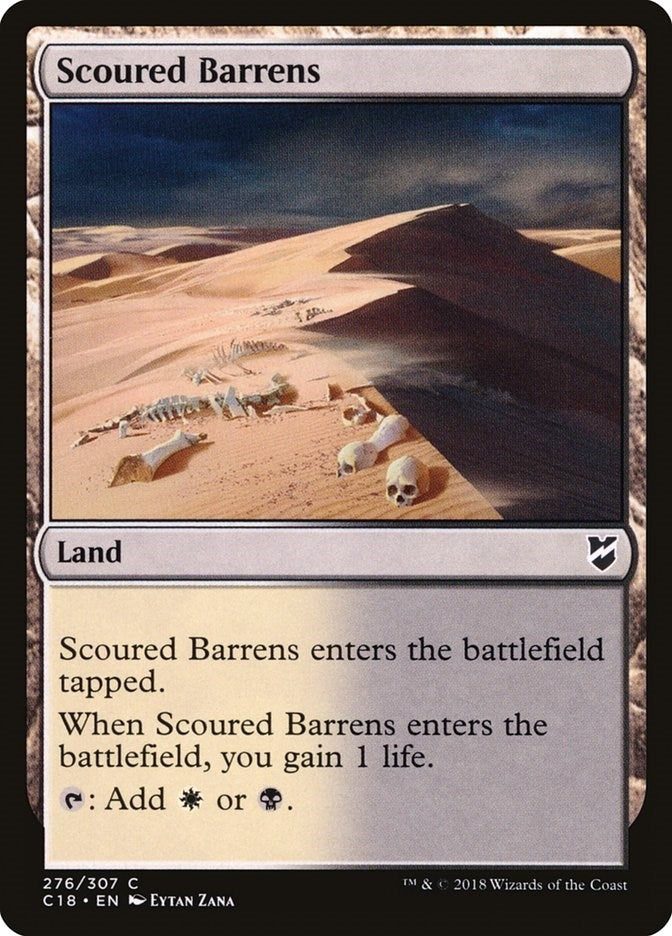 Image for Scoured Barrens (276) - Magic: The Gathering