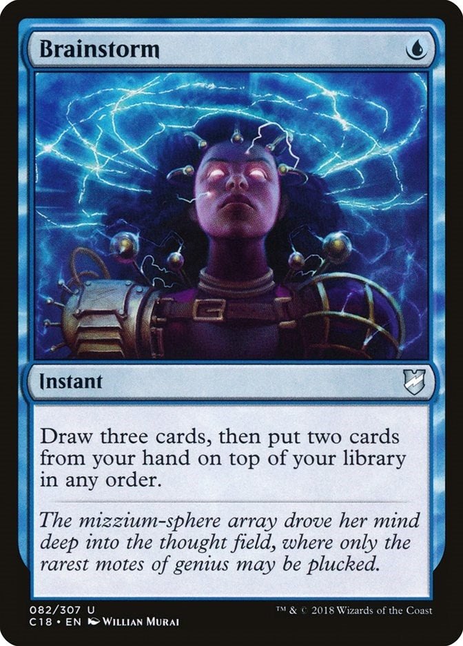 Image for Brainstorm (82) - Magic: The Gathering