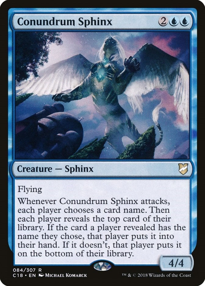 Image for Conundrum Sphinx (84) - Magic: The Gathering
