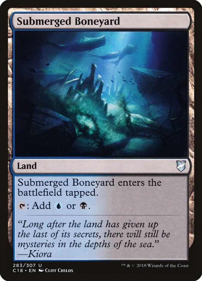Image for Submerged Boneyard (283) - Magic: The Gathering