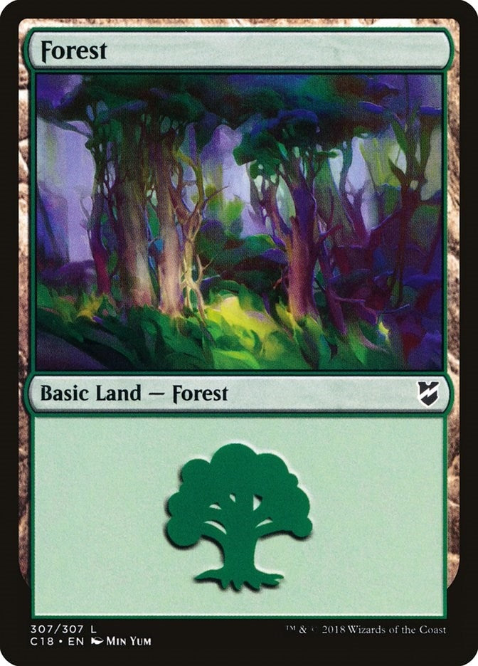 Image for Forest (307) (307) - Magic: The Gathering