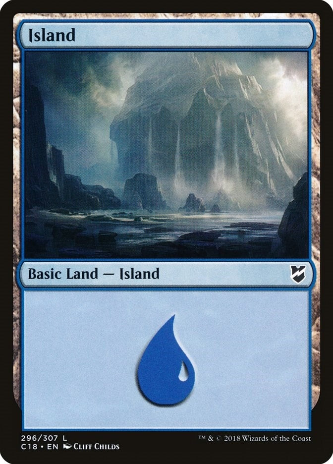 Image for Island (296) (296) - Magic: The Gathering
