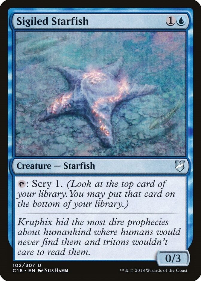 Image for Sigiled Starfish (102) - Magic: The Gathering