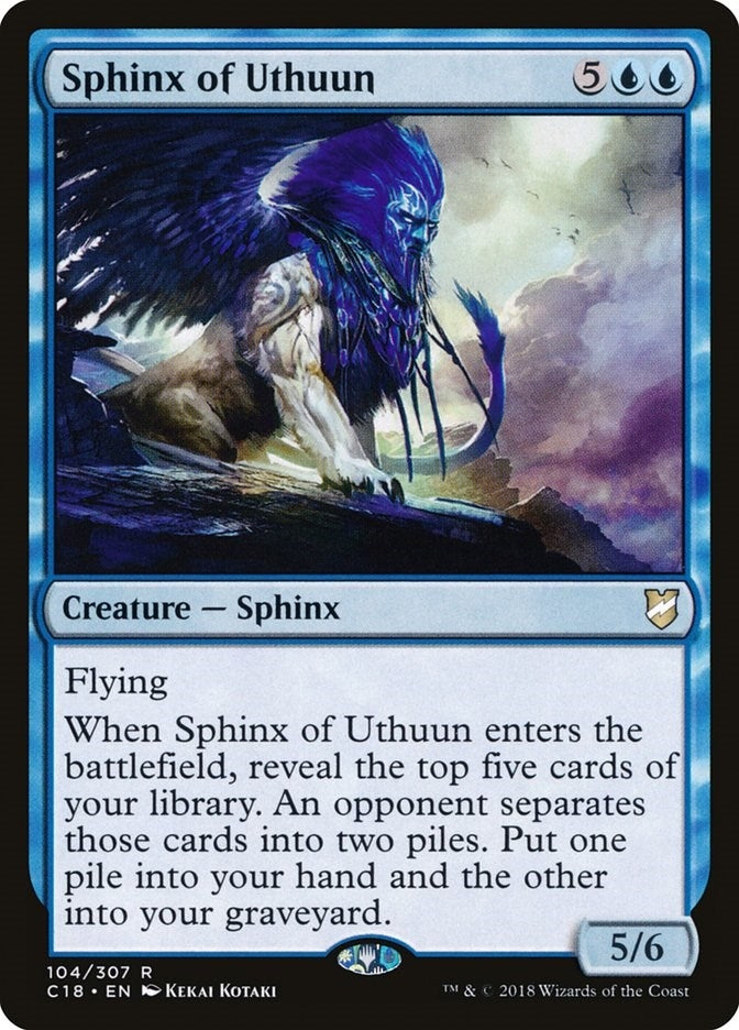 Image for Sphinx of Uthuun (104) - Magic: The Gathering