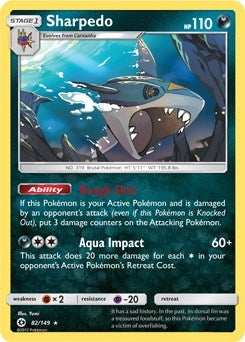 Image for Sharpedo - 82/149 (Cosmos Holo) (082/149) (BLE) - Pokemon