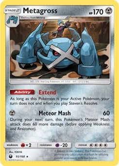 Image for Metagross - 95/168 (Prerelease Kit Exclusive) (095/168) (PR) - Pokemon