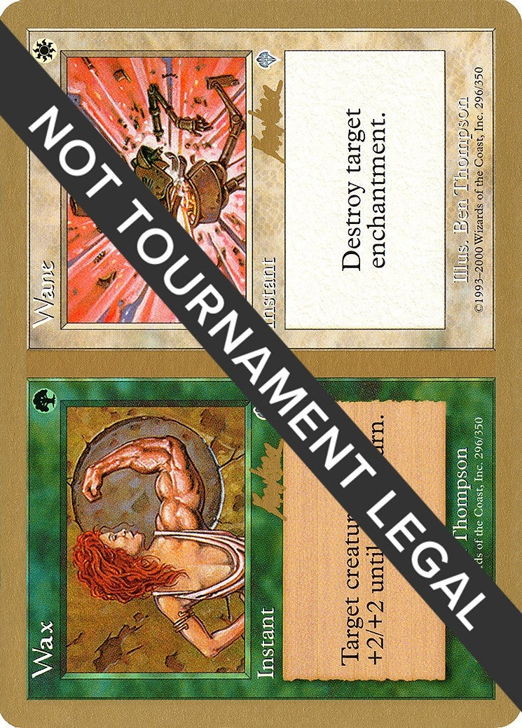 Image for Wax // Wane - 2002 Brian Kibler (INV) (WCD) - Magic: The Gathering
