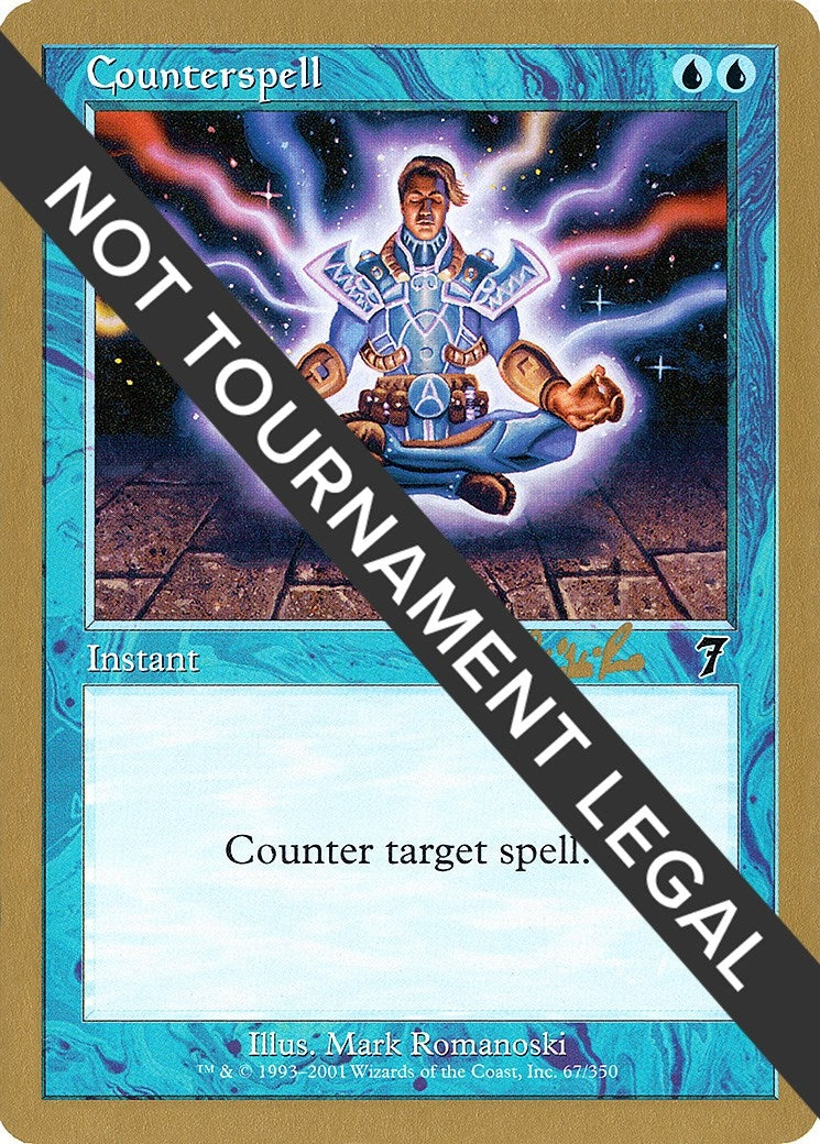 Image for Counterspell - 2002 Carlos Romao (7ED) (WCD) - Magic: The Gathering