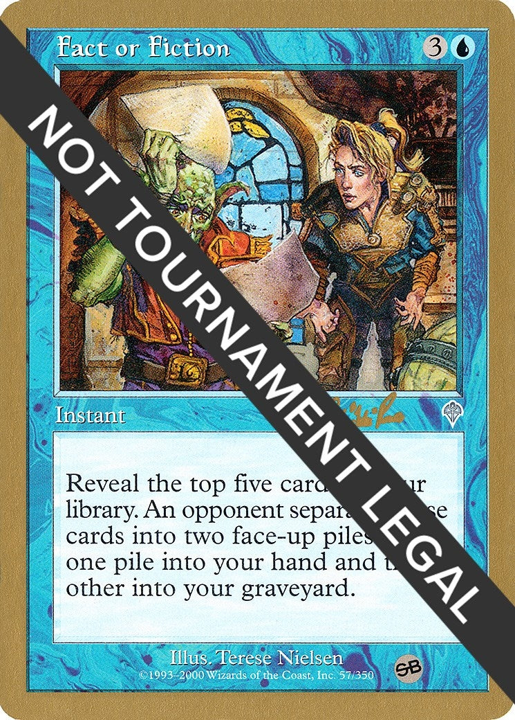 Image for Fact or Fiction - 2002 Carlos Romao (INV) (SB) (WCD) - Magic: The Gathering