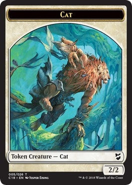Image for Cat // Soldier Double-Sided Token (5 // 6) - Magic: The Gathering