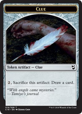Image for Clue // Construct (021) Double-Sided Token (19 // 21) - Magic: The Gathering
