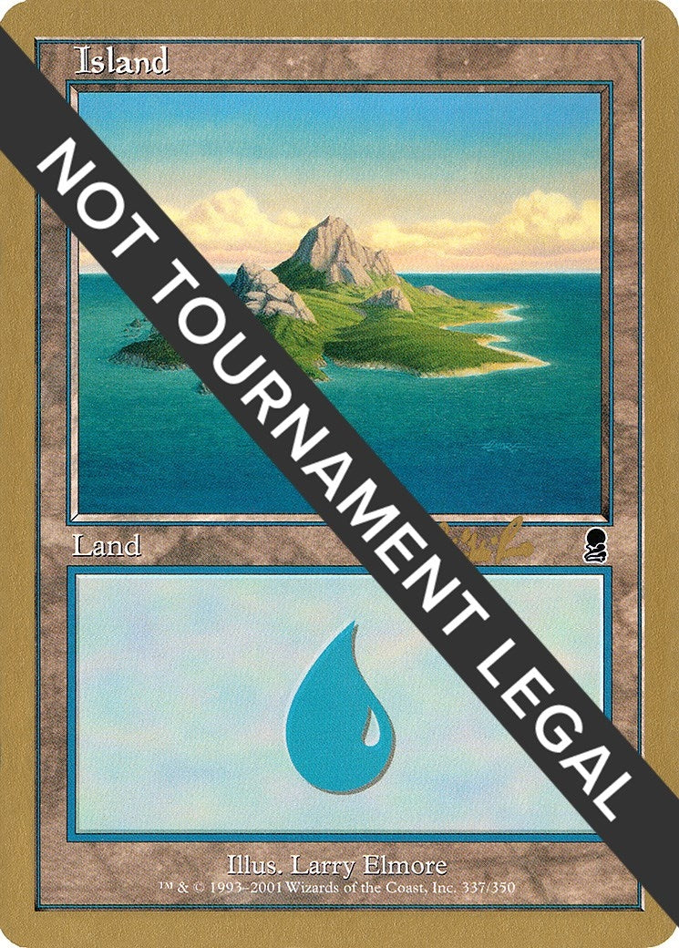 Image for Island (337) - 2002 Carlos Romao (ODY) - Magic: The Gathering