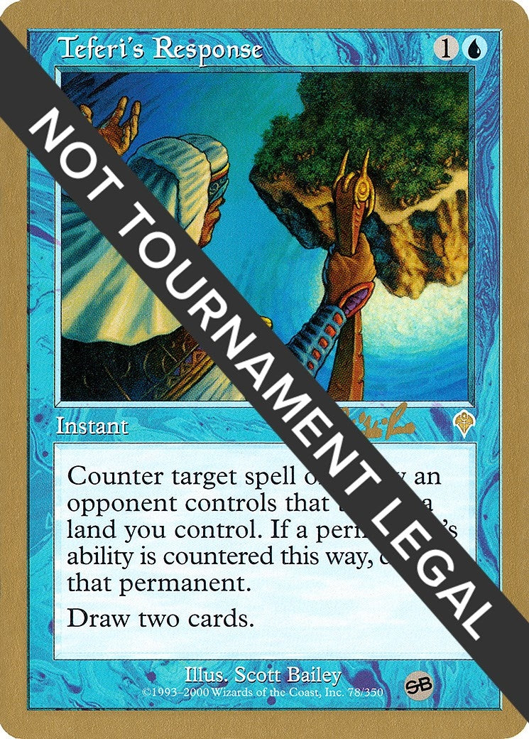 Image for Teferi's Response - 2002 Carlos Romao (INV) (SB) - Magic: The Gathering