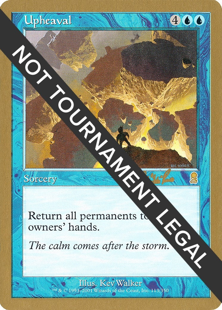 Image for Upheaval - 2002 Carlos Romao (ODY) - Magic: The Gathering
