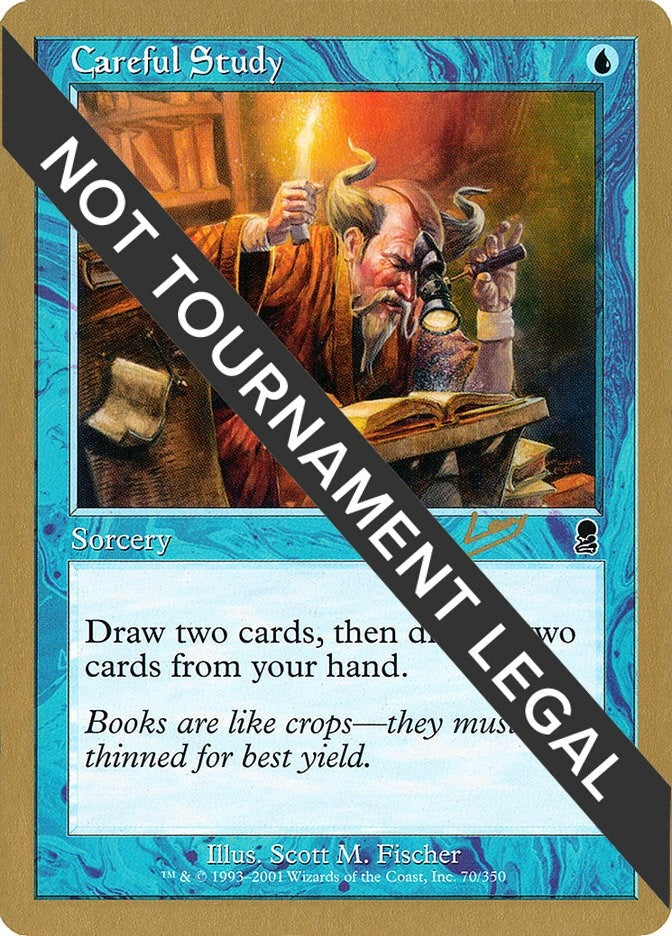 Image for Careful Study - 2002 Raphael Levy (ODY) - Magic: The Gathering