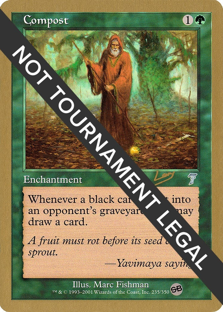 Image for Compost - 2002 Raphael Levy (7ED) (SB) - Magic: The Gathering