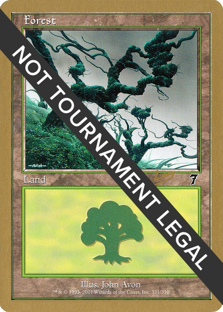 Image for Forest (331) - 2002 Raphael Levy (7ED) - Magic: The Gathering