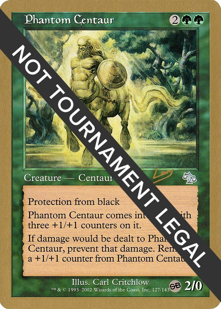 Image for Phantom Centaur - 2002 Raphael Levy (JUD) (SB) (WCD) - Magic: The Gathering
