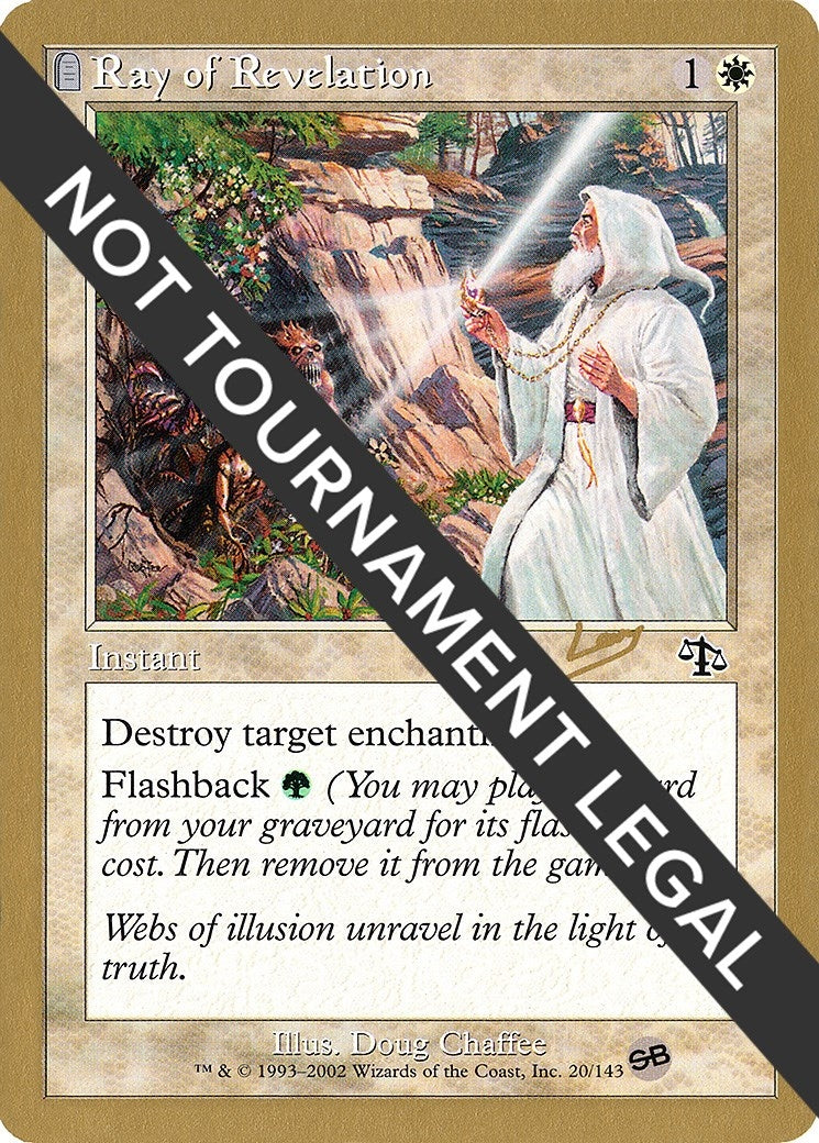 Image for Ray of Revelation - 2002 Raphael Levy (JUD) (SB) (WCD) - Magic: The Gathering