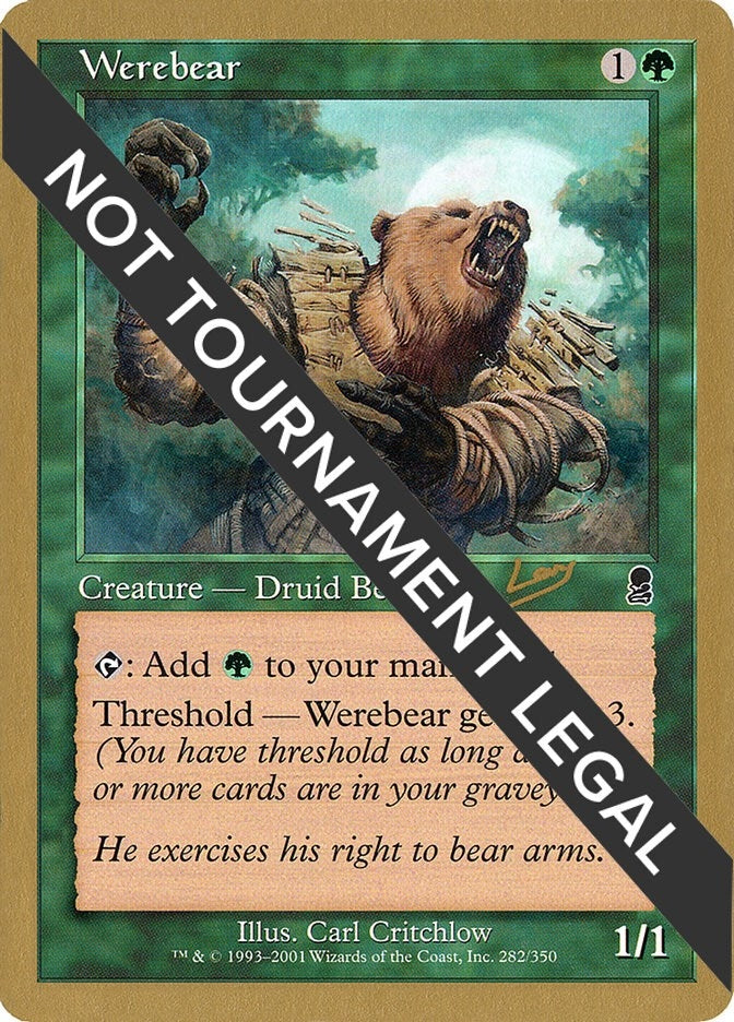 Image for Werebear - 2002 Raphael Levy (ODY) (WCD) - Magic: The Gathering