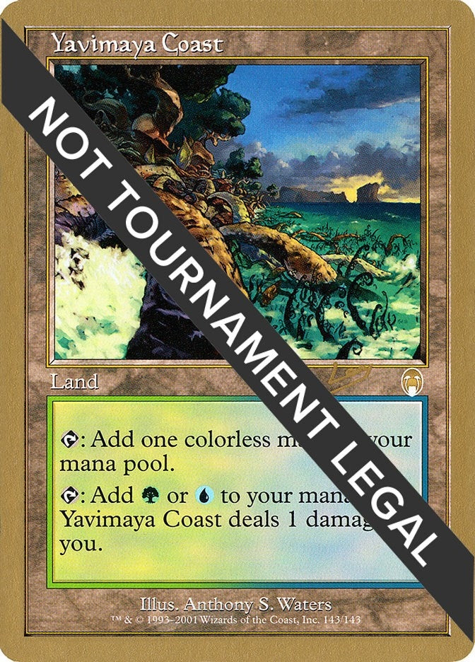 Image for Yavimaya Coast - 2002 Raphael Levy (APC) - Magic: The Gathering