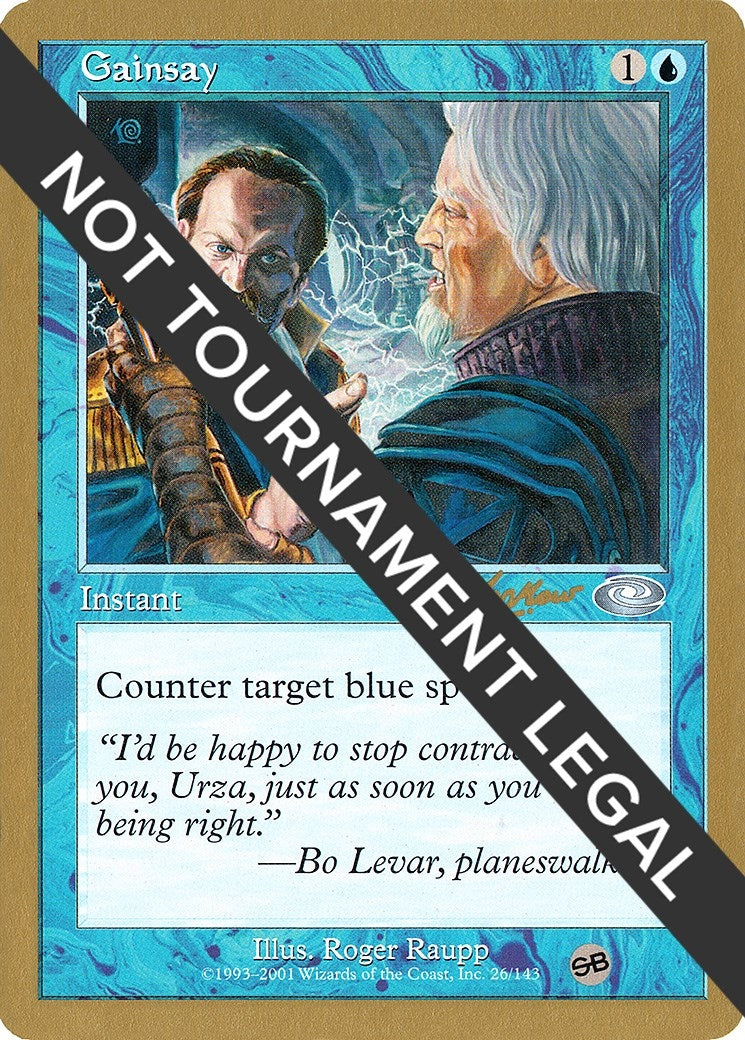 Image for Gainsay - 2002 Sim Han How (PLS) (SB) (WCD) - Magic: The Gathering