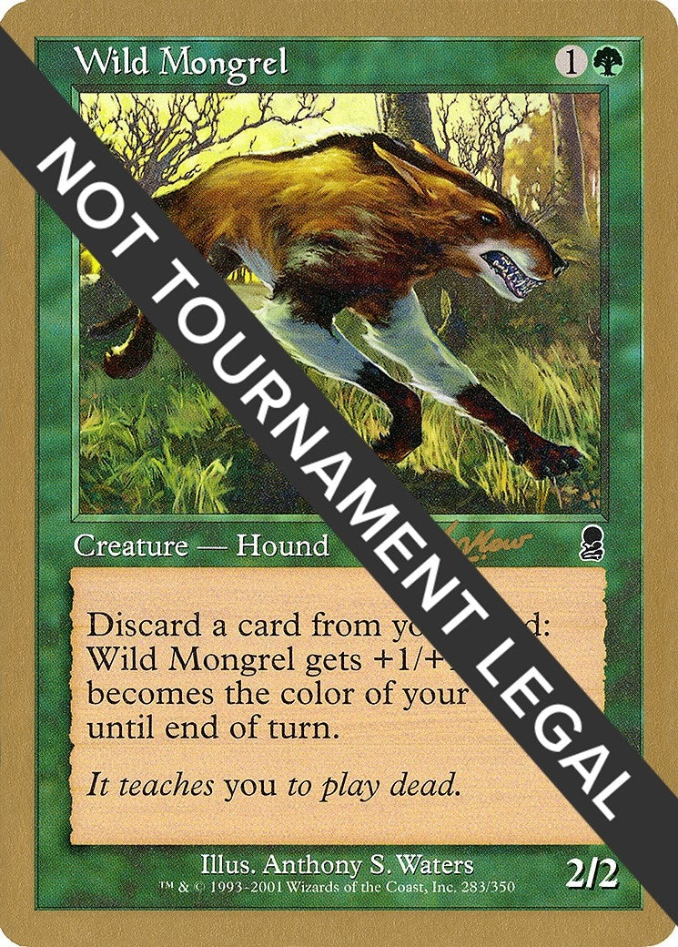 Image for Wild Mongrel - 2002 Sim Han How (ODY) (WCD) - Magic: The Gathering