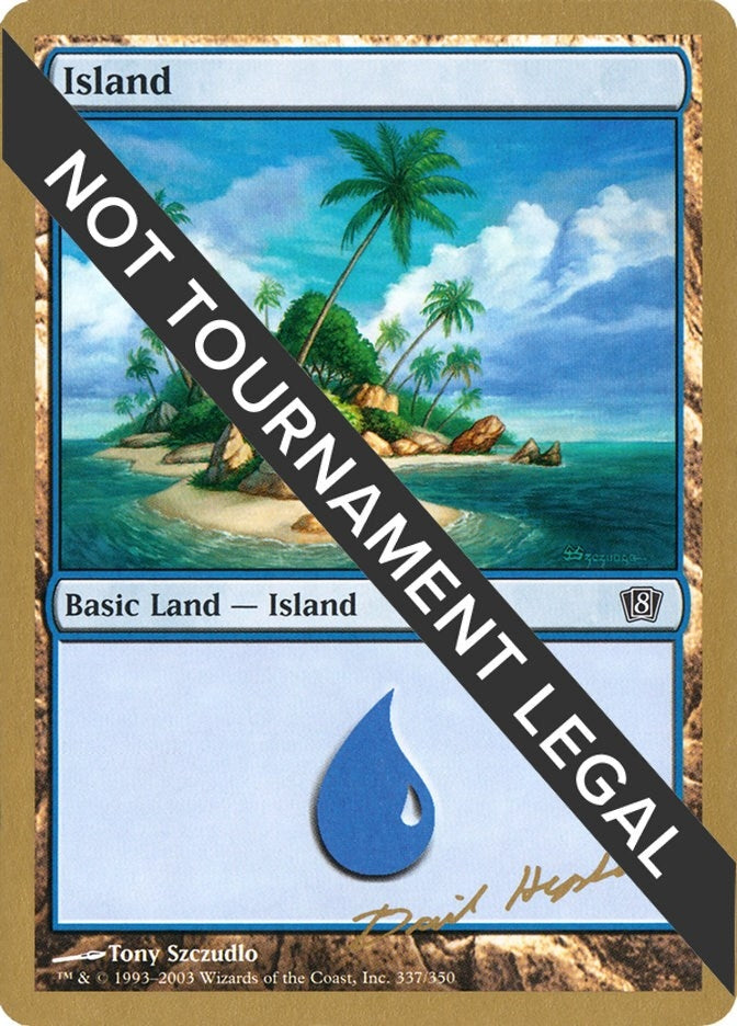 Image for Island (337) - 2003 Daniel Zink (8ED) - Magic: The Gathering