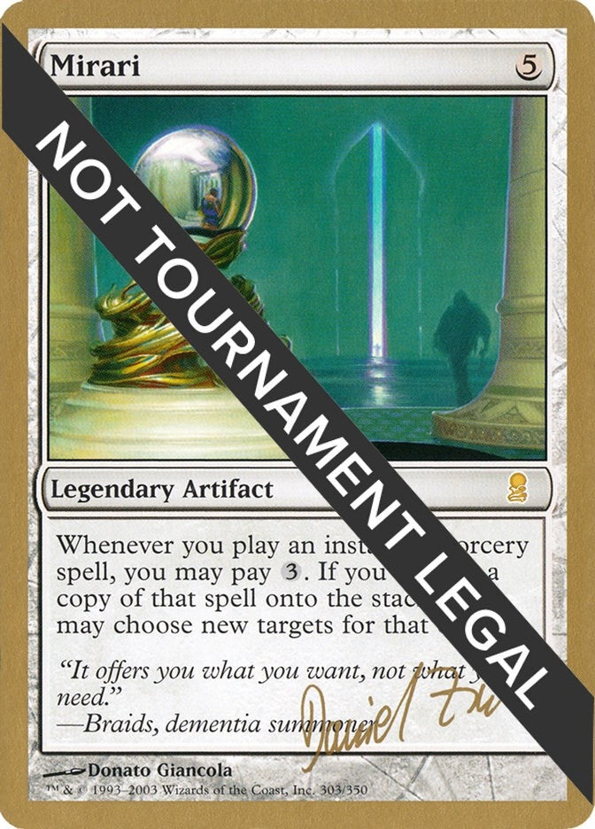 Image for Mirari - 2003 Daniel Zink (ODY) (WCD) - Magic: The Gathering