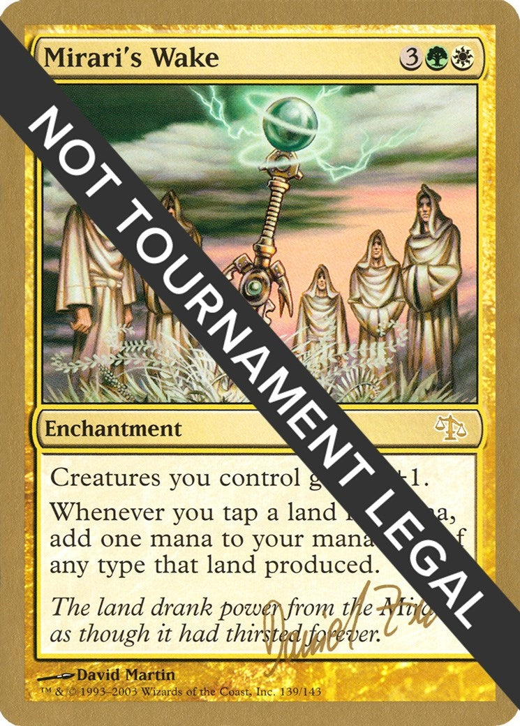 Image for Mirari's Wake - 2003 Daniel Zink (JUD) - Magic: The Gathering