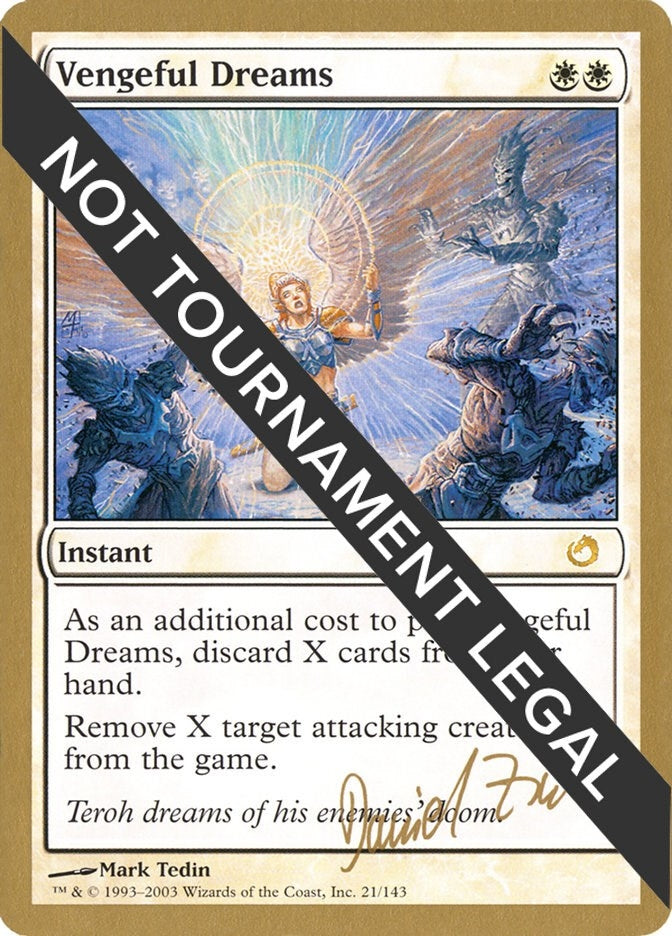 Image for Vengeful Dreams - 2003 Daniel Zink (TOR) - Magic: The Gathering