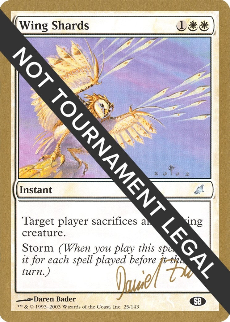 Image for Wing Shards - 2003 Daniel Zink (SCG) (SB) (WCD) - Magic: The Gathering