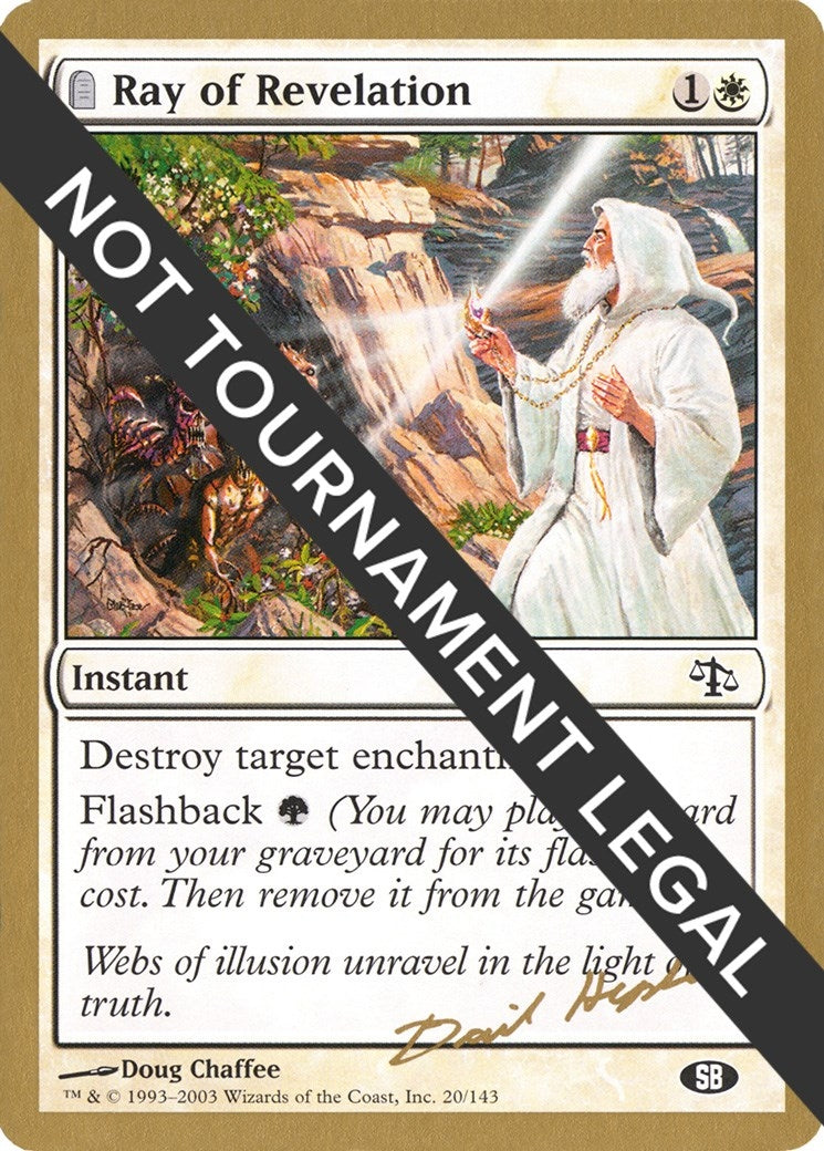 Image for Ray of Revelation - 2003 Dave Humpherys (JUD) (SB) (WCD) - Magic: The Gathering