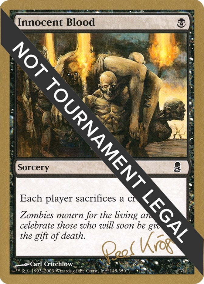 Image for Innocent Blood - 2003 Peer Kroger (ODY) (WCD) - Magic: The Gathering