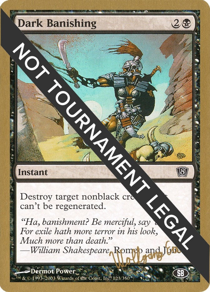 Image for Dark Banishing - 2003 Wolfgang Eder (8ED) (SB) (WCD) - Magic: The Gathering