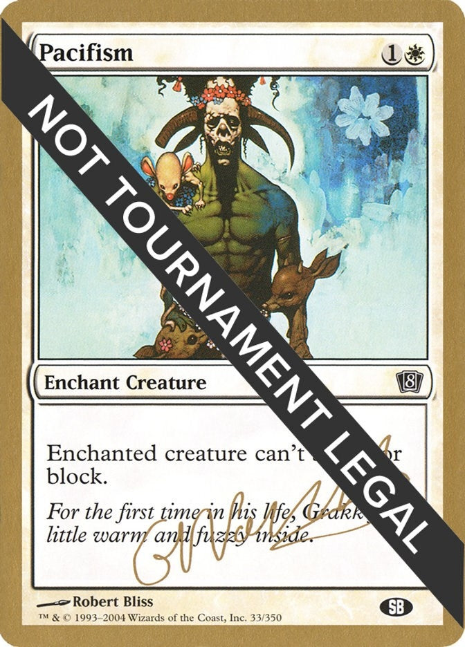 Image for Pacifism - 2004 Gabriel Nassif (8ED) (SB) - Magic: The Gathering