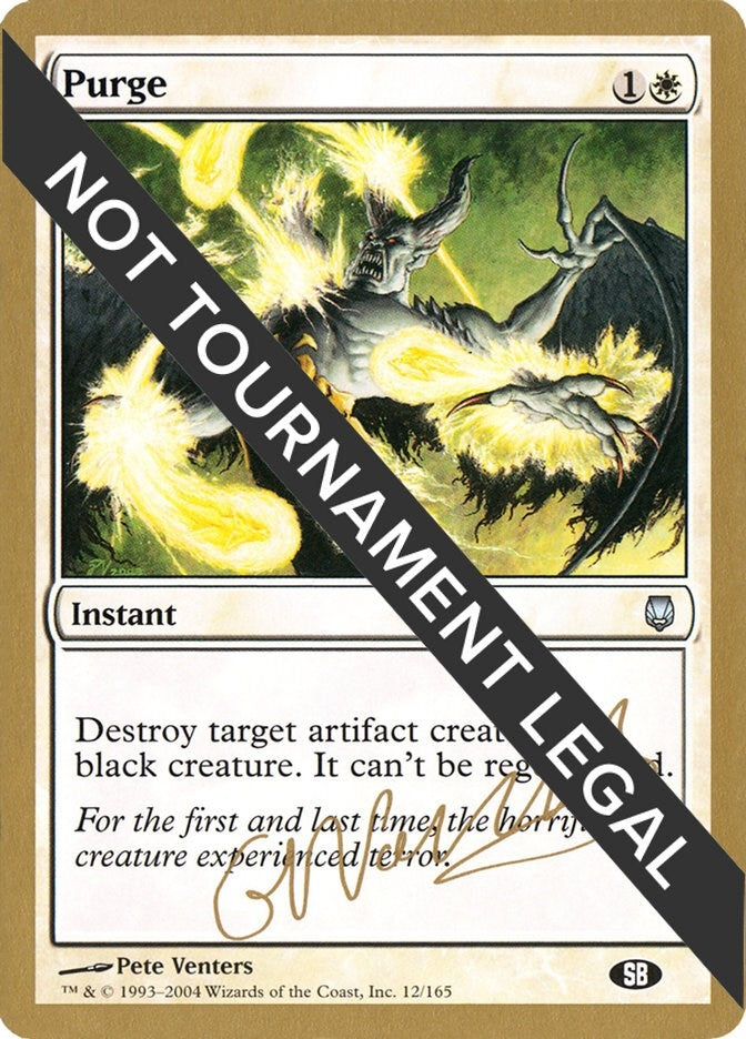 Image for Purge - 2004 Gabriel Nassif (DST) (SB) (WCD) - Magic: The Gathering