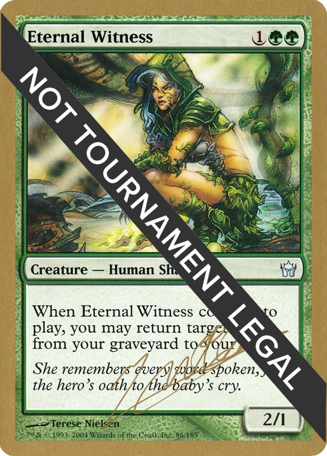 Image for Eternal Witness - 2004 Julien Nuijten (5DN) - Magic: The Gathering