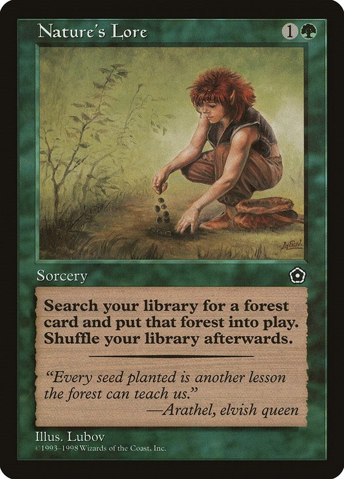 Image for Nature's Lore - Magic: The Gathering