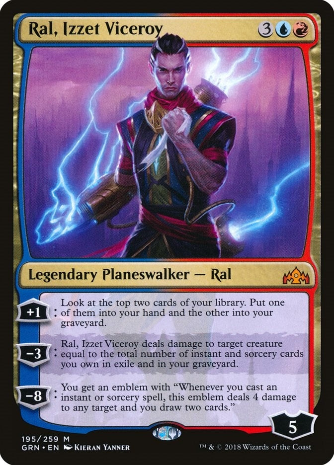 Image for Ral, Izzet Viceroy (195) - Magic: The Gathering
