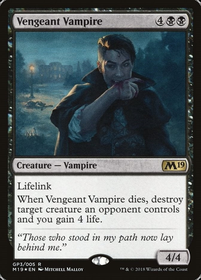 Image for Vengeant Vampire (2018 Gift Pack) (GP3) (GBP) - Magic: The Gathering