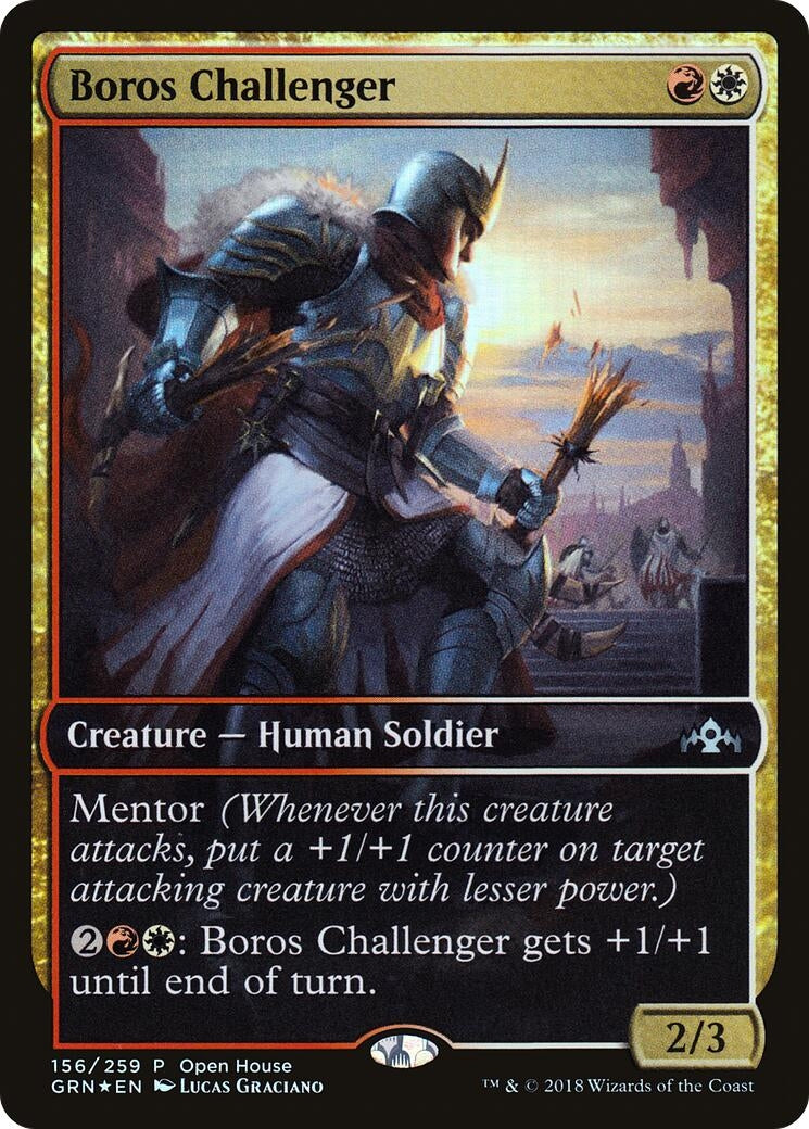Image for Boros Challenger (156) - Magic: The Gathering