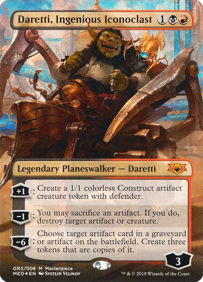 Image for Daretti, Ingenious Iconoclast (GR3) - Magic: The Gathering