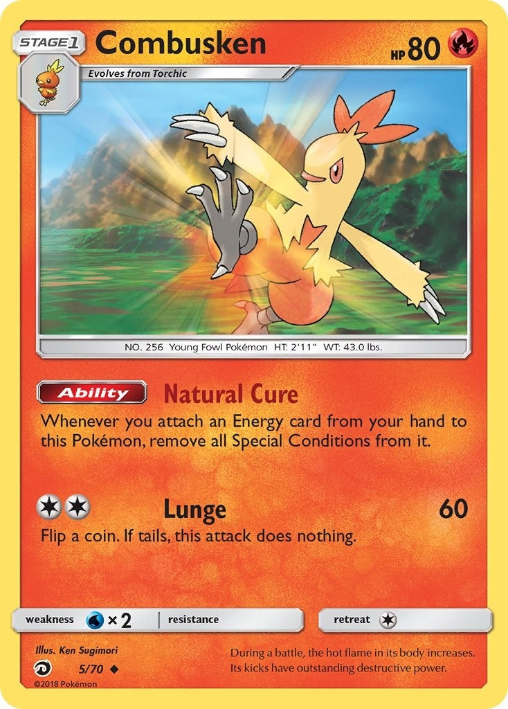 Image for Combusken (5/70) (DRM) - Pokemon